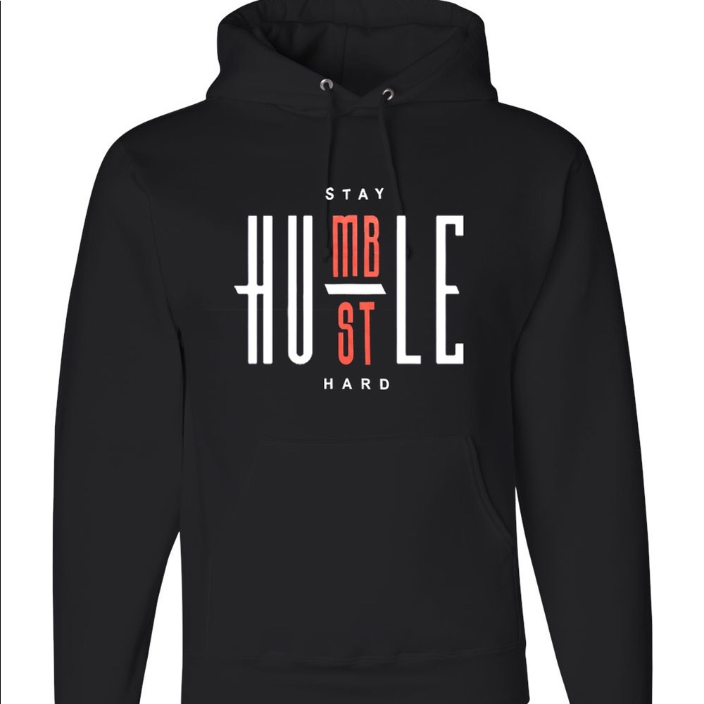 Stay Humble Hustle Hard Hoodie-Unisex